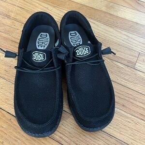 Hey Dude Women’s Black Slip-On Loafers